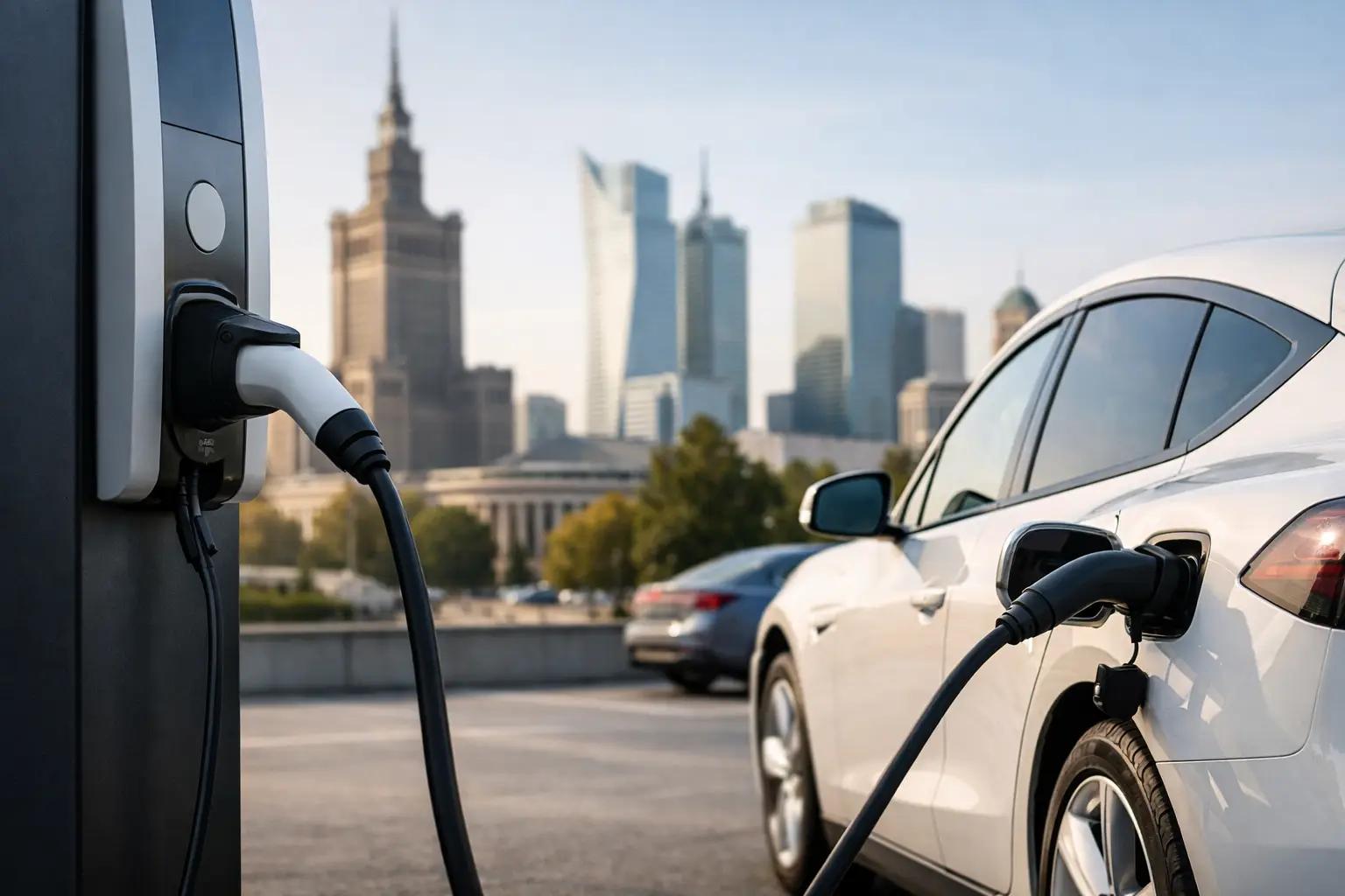 Wynajem samochodu elektrycznego Warszawa - kiedy ma sens