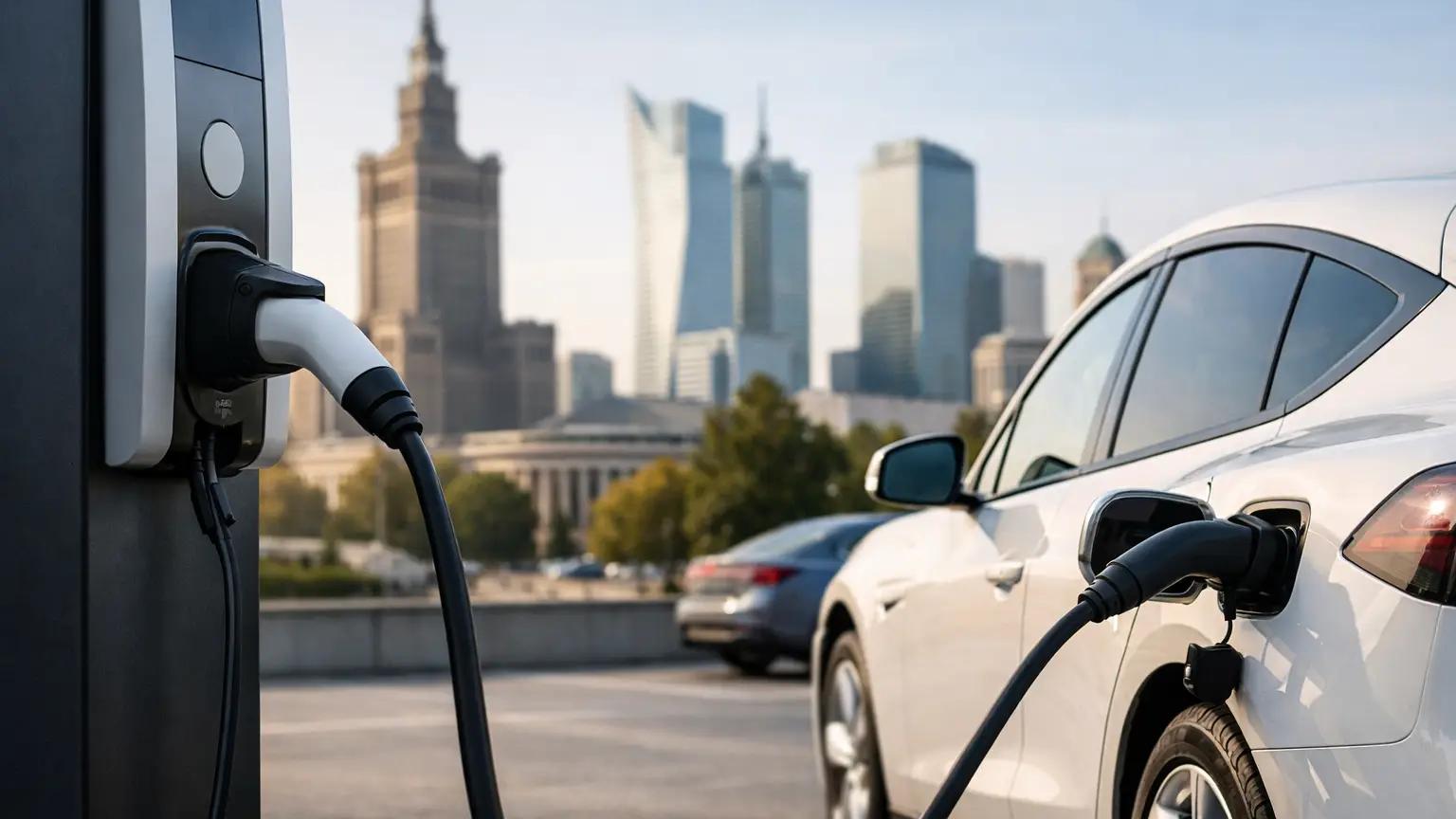 Wynajem samochodu elektrycznego Warszawa - kiedy ma sens