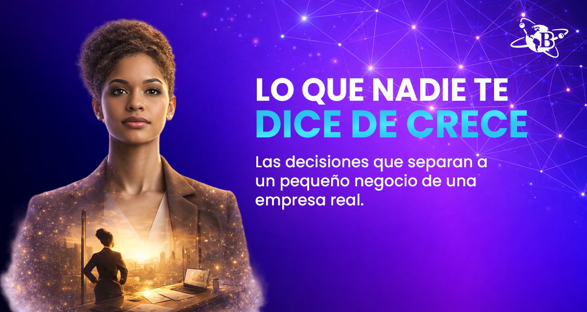 Dueño de negocio analizando el crecimiento y la estructura organizacional, representando la evolución de Bliones.