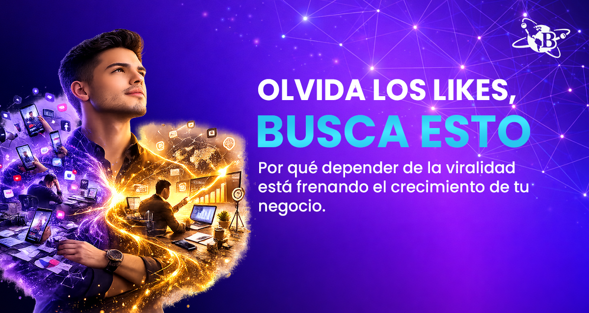 Estrategia digital enfocada en contenido de valor y confianza más allá de las tendencias virales, estilo Bliones.