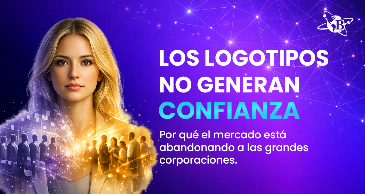 Representación de la ventaja competitiva de un negocio humano frente a la perfección corporativa para el blog de Bliones.