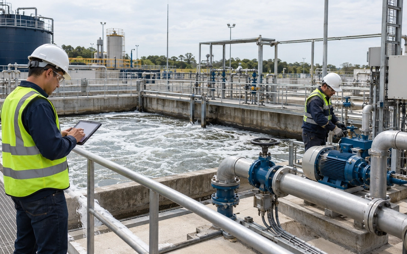 Comissionamento de ETE industrial: o que verificar antes de iniciar a operação?