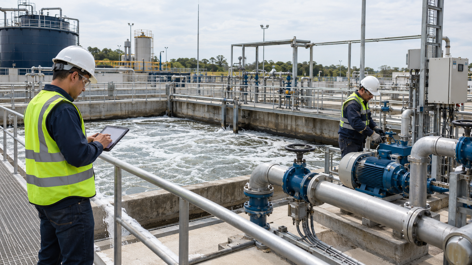 Comissionamento de ETE industrial: o que verificar antes de iniciar a operação?