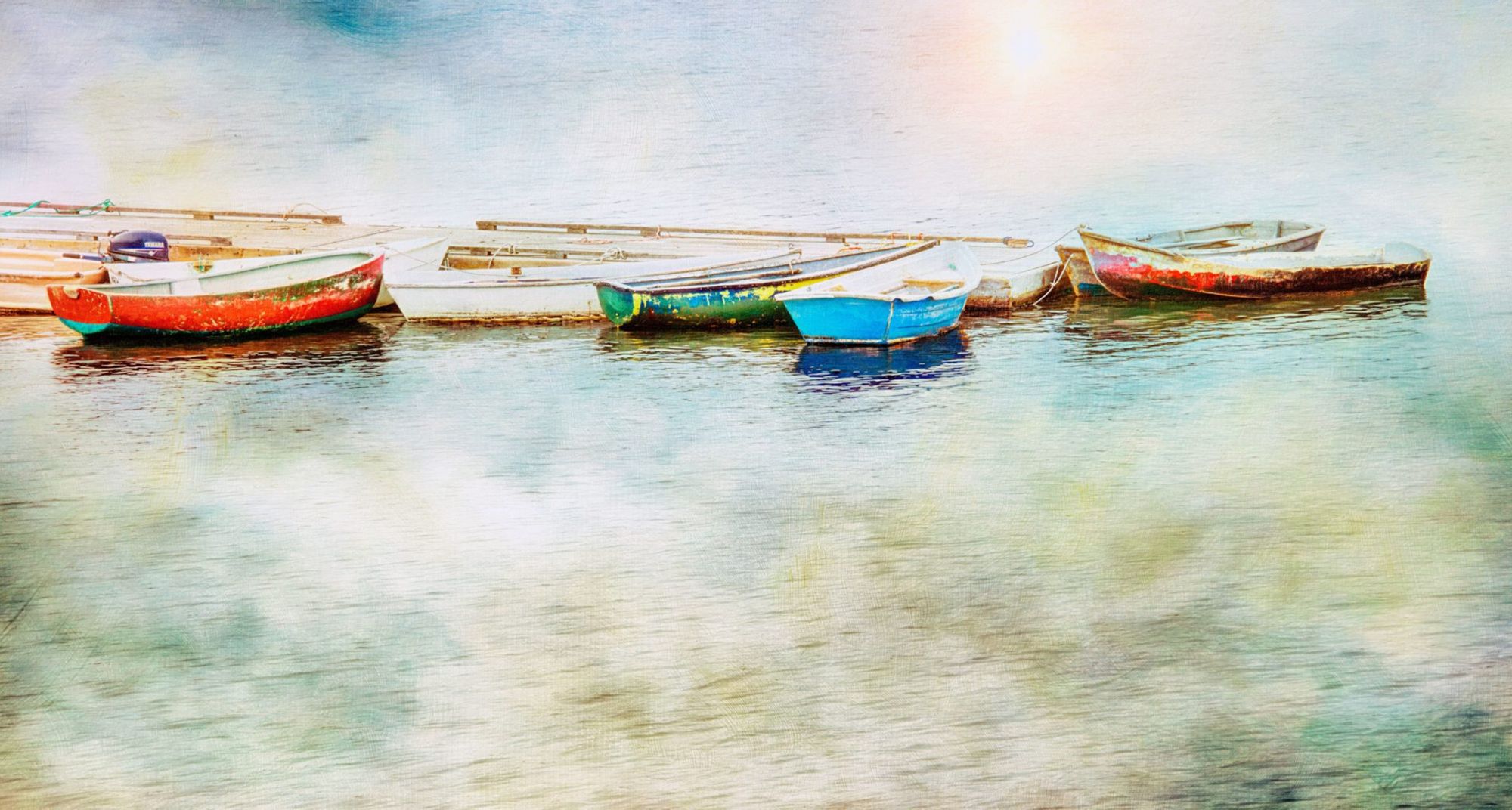Colored Boats
