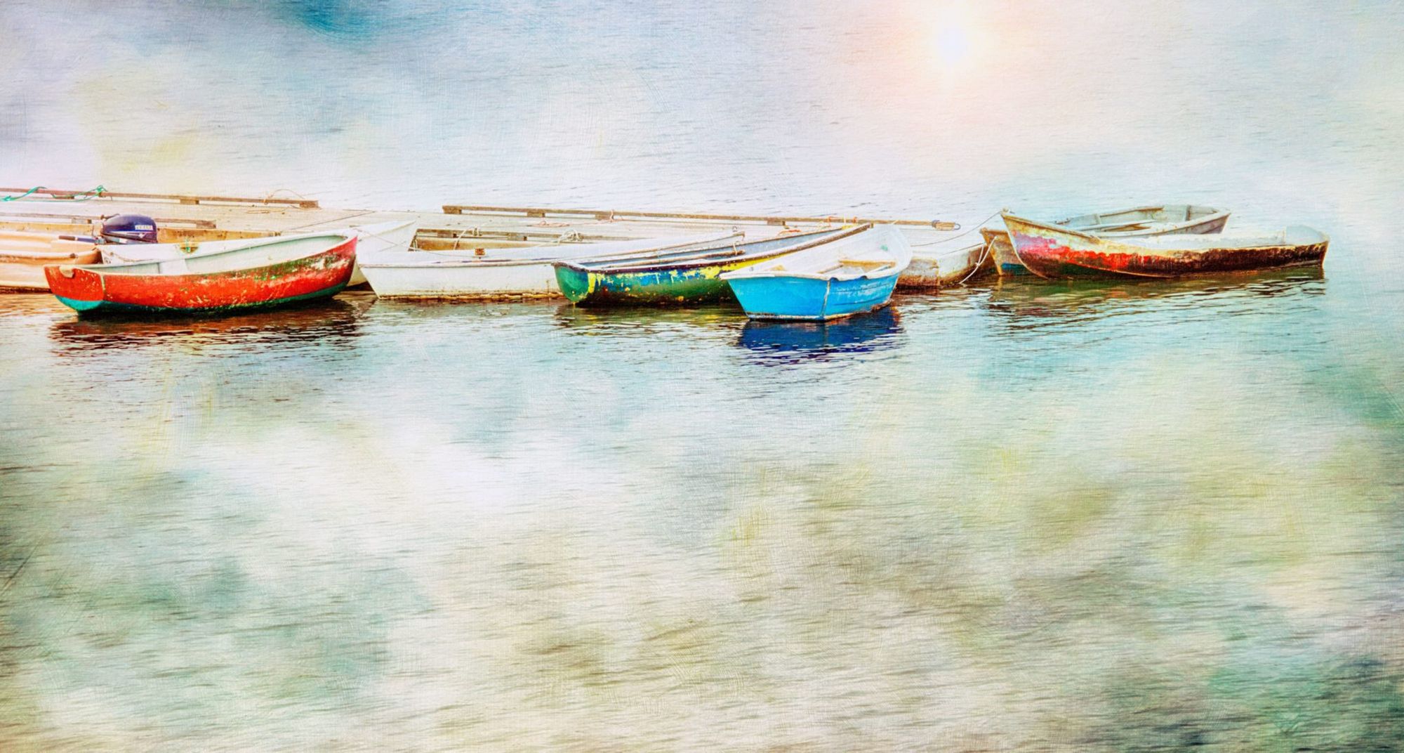 Colored Boats