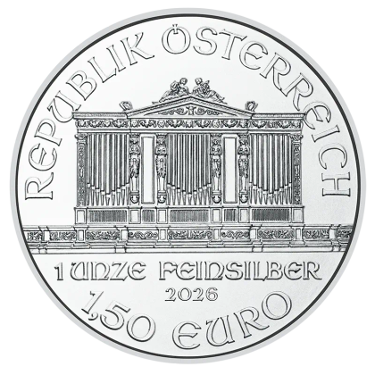 1 oz Silver Philharmonic coin