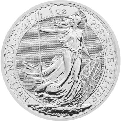 1 oz Silver Britannia coin