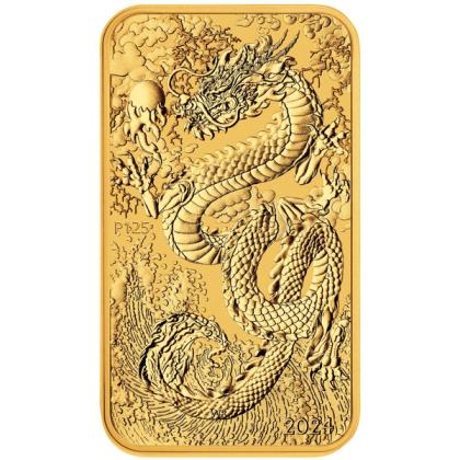 1 oz Gold Dragon coin
