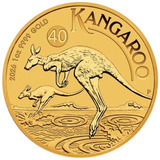 1 oz Gold Kangaroo coin