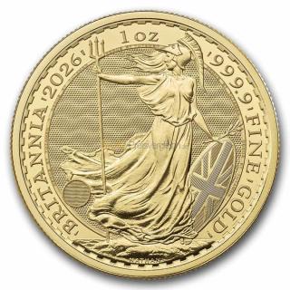 1 oz Gold Britannia coin