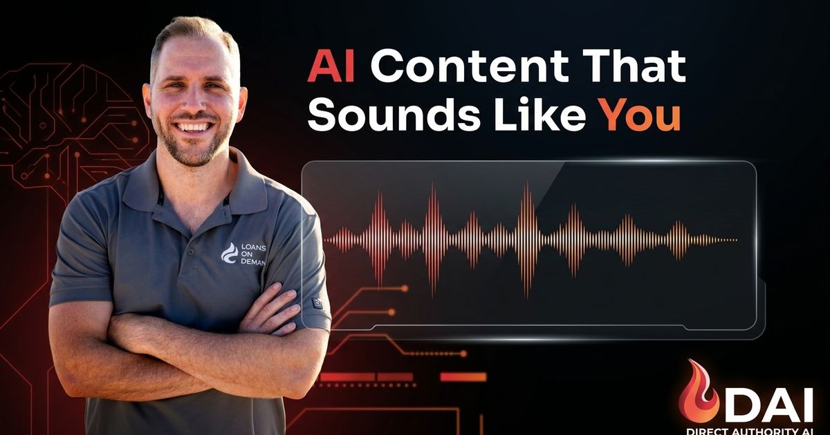 AI Content That Sounds Like You