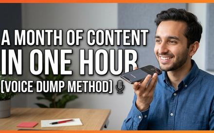 Loan officer recording content on a phone to create social media posts with AI