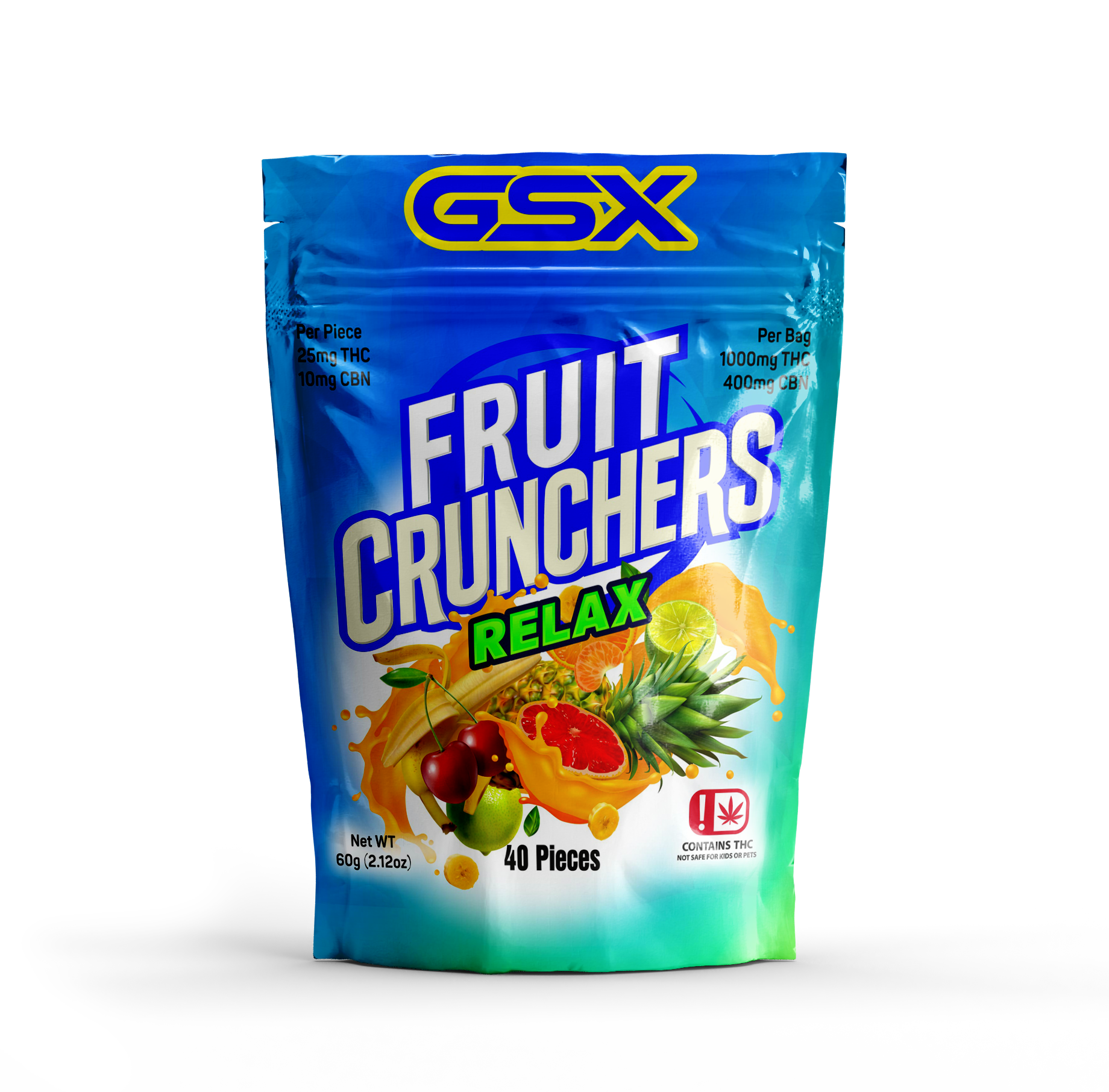 GSX Fruit Crunchers, Relax package