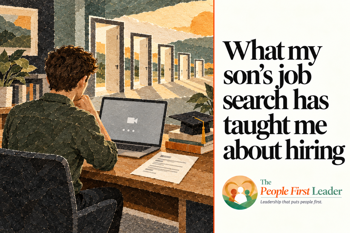 What my son's job search has taught me about hiring