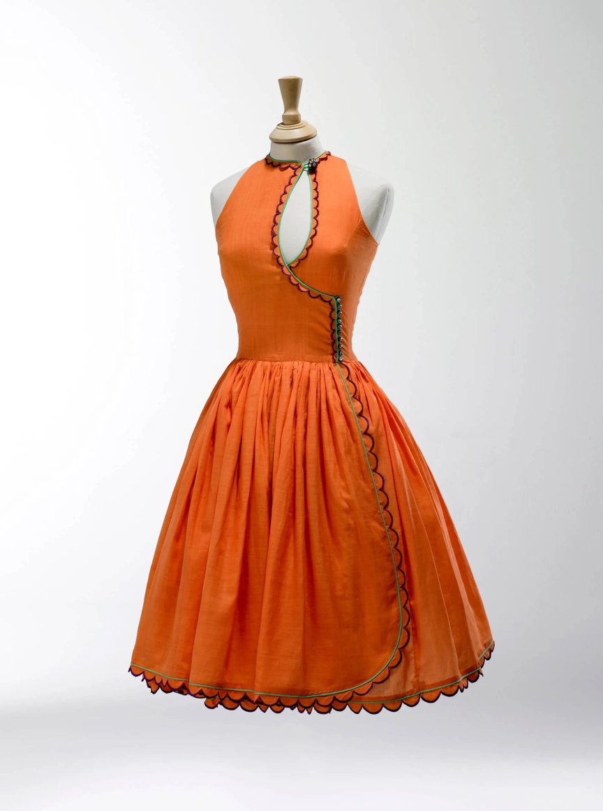 KESAR ORANGE DRESS