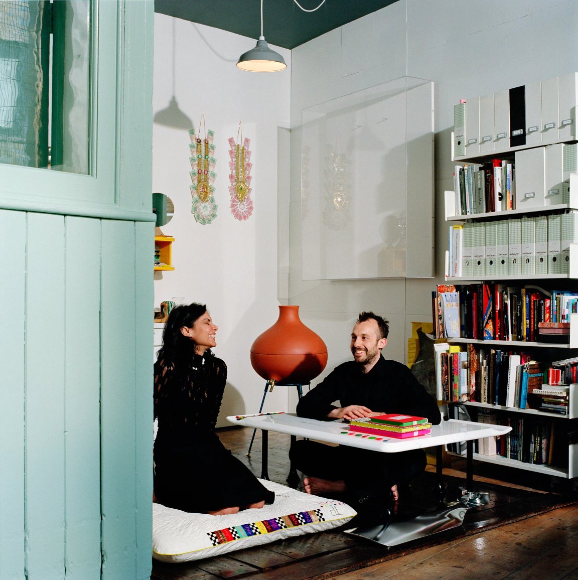 Nipa Doshi and Jonathan Levien in their Original Spitalfields studio