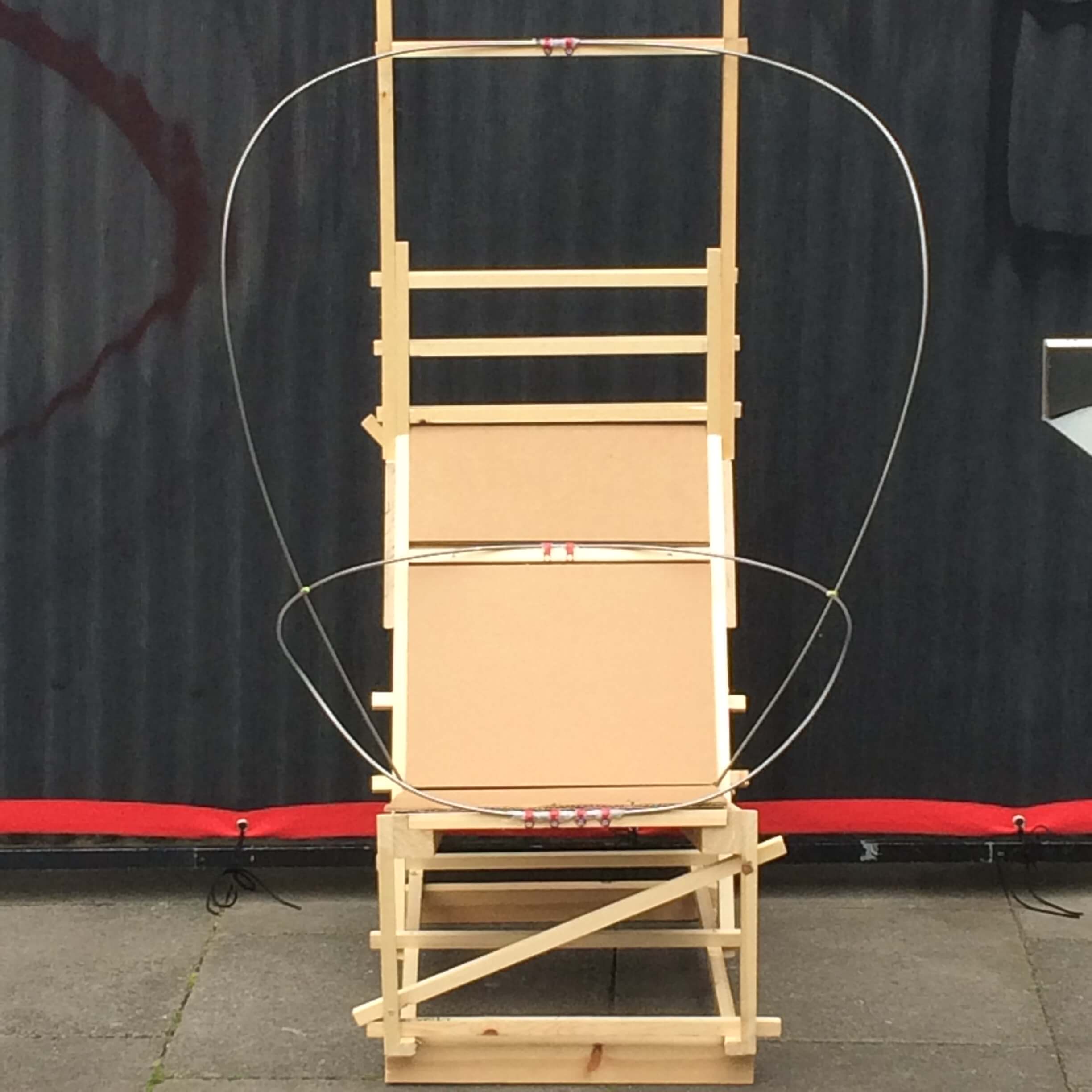 Cala chair studio prototype, Jonathan Levien, 2016