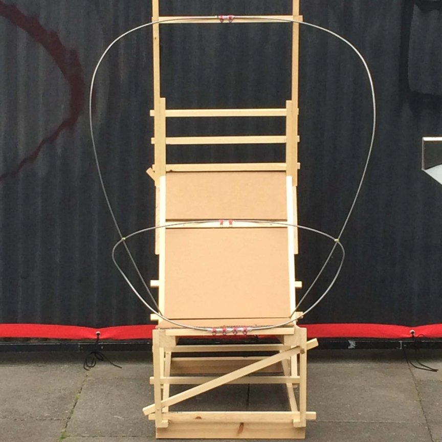 Cala chair studio prototype, Jonathan Levien, 2016