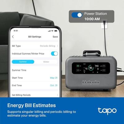 TP-Link Tapo P115 Smart Plug Mini (2-Pack) view 3