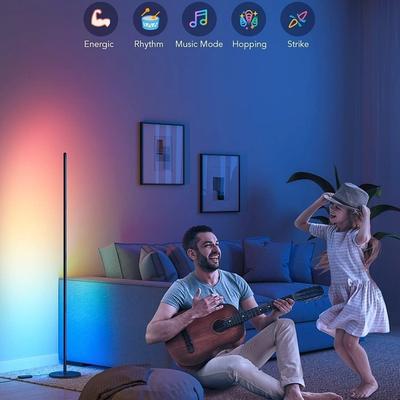 Govee RGBIC Floor Lamp Basic – Smart LED Corner Lamp with Music Sync view 2