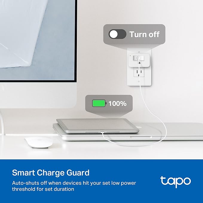 TP-Link Tapo P115 Smart Plug Mini (2-Pack)