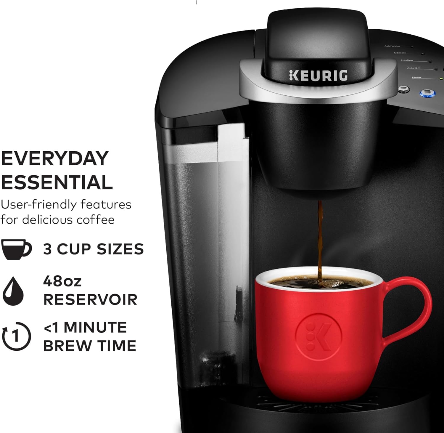 Keurig K-Classic Single Serve K-Cup Pod Coffee Maker