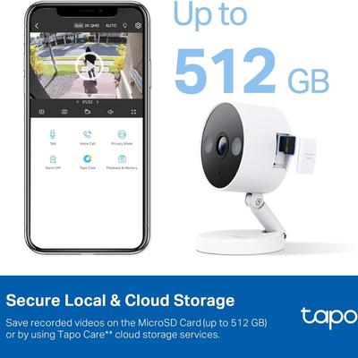 TP-Link Tapo 2K Indoor Security Camera for Home view 1