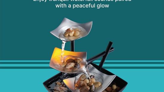 HoMedics Silver Springs Indoor Relaxation Fountain