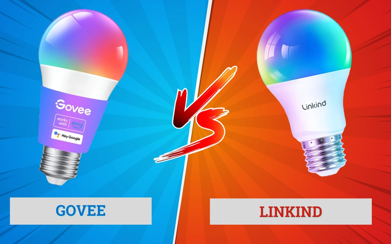 Linkind vs Govee Smart Bulbs (2025 Review): Best Budget RGB Lighting for Alexa & Google