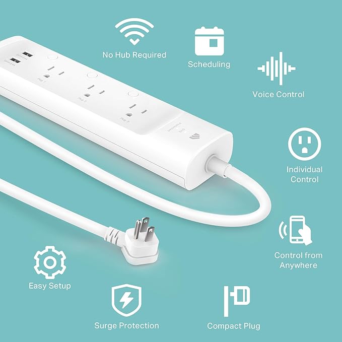 Kasa Smart Plug Power Strip KP303