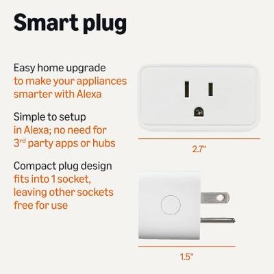 Amazon Basics Indoor Smart Plug view 2