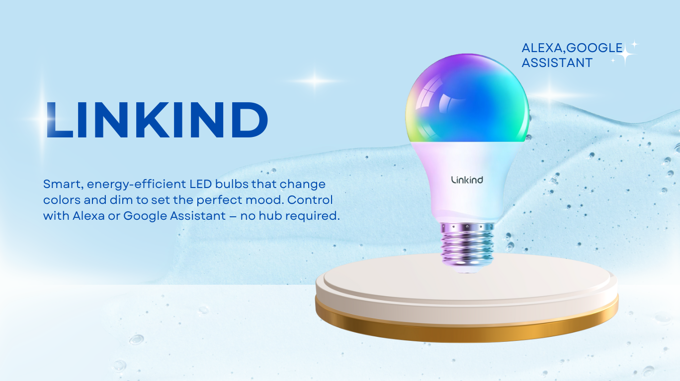 Transform Your Home Lighting with Linkind Smart Light Bulbs