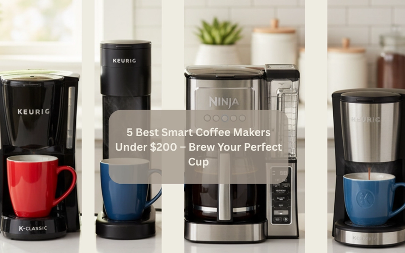 5 Best Smart Coffee Makers Under $200 – Brew Your Perfect Cup