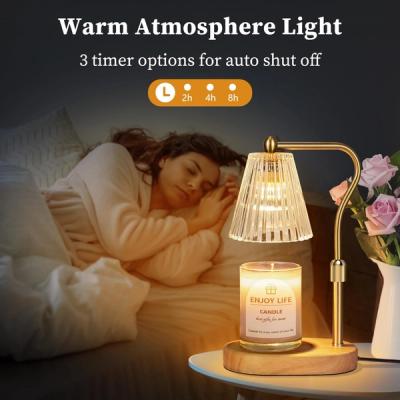 seenlast Adjustable Electric Candle Warmer Lamp with Timer and Dimmer view 1