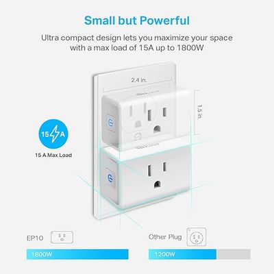 Kasa Smart Plug Ultra Mini EP10P2 view 3
