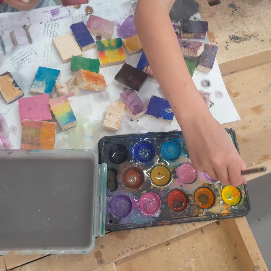 maling av figurdeler