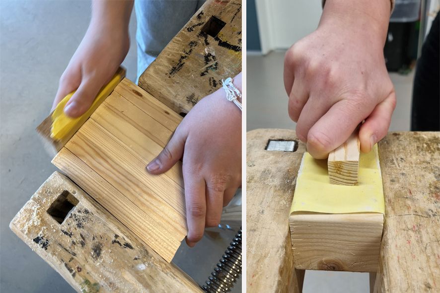 pusse med pussepapir