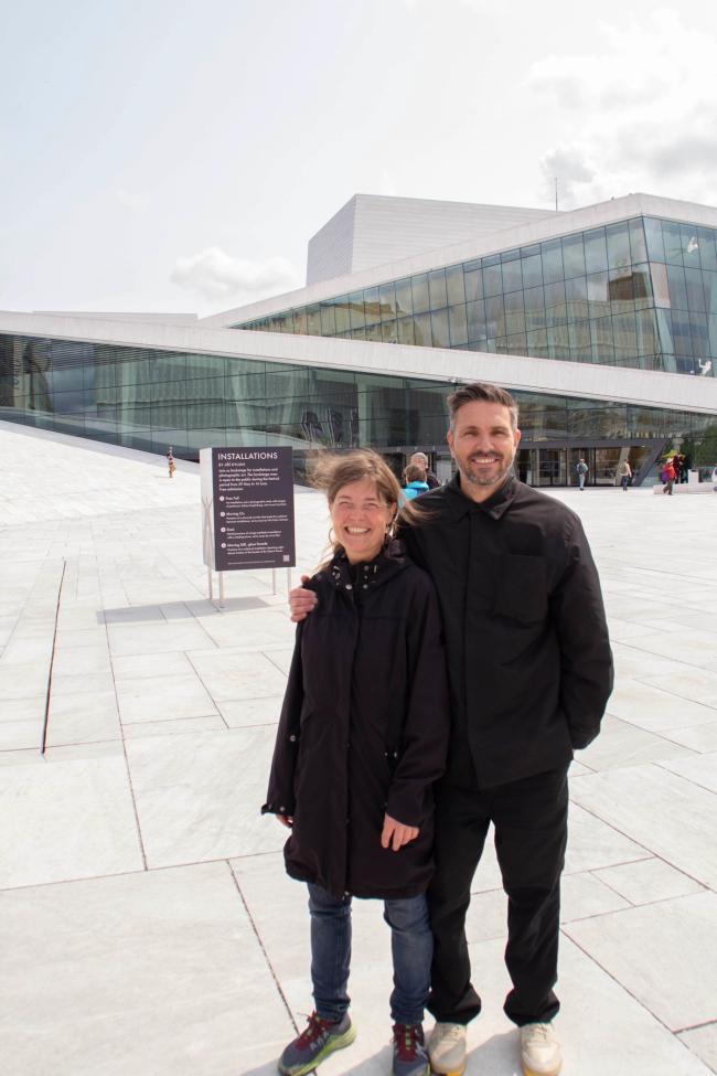 eva lutnæs og martin gran