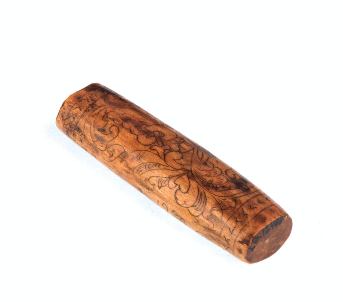 treskaft med kolrosing på