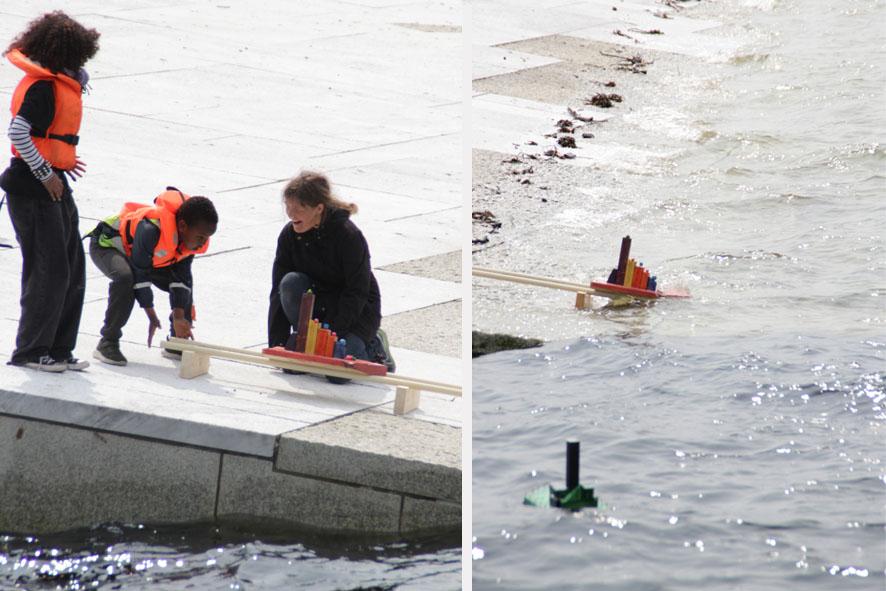 båtslipp på operaen
