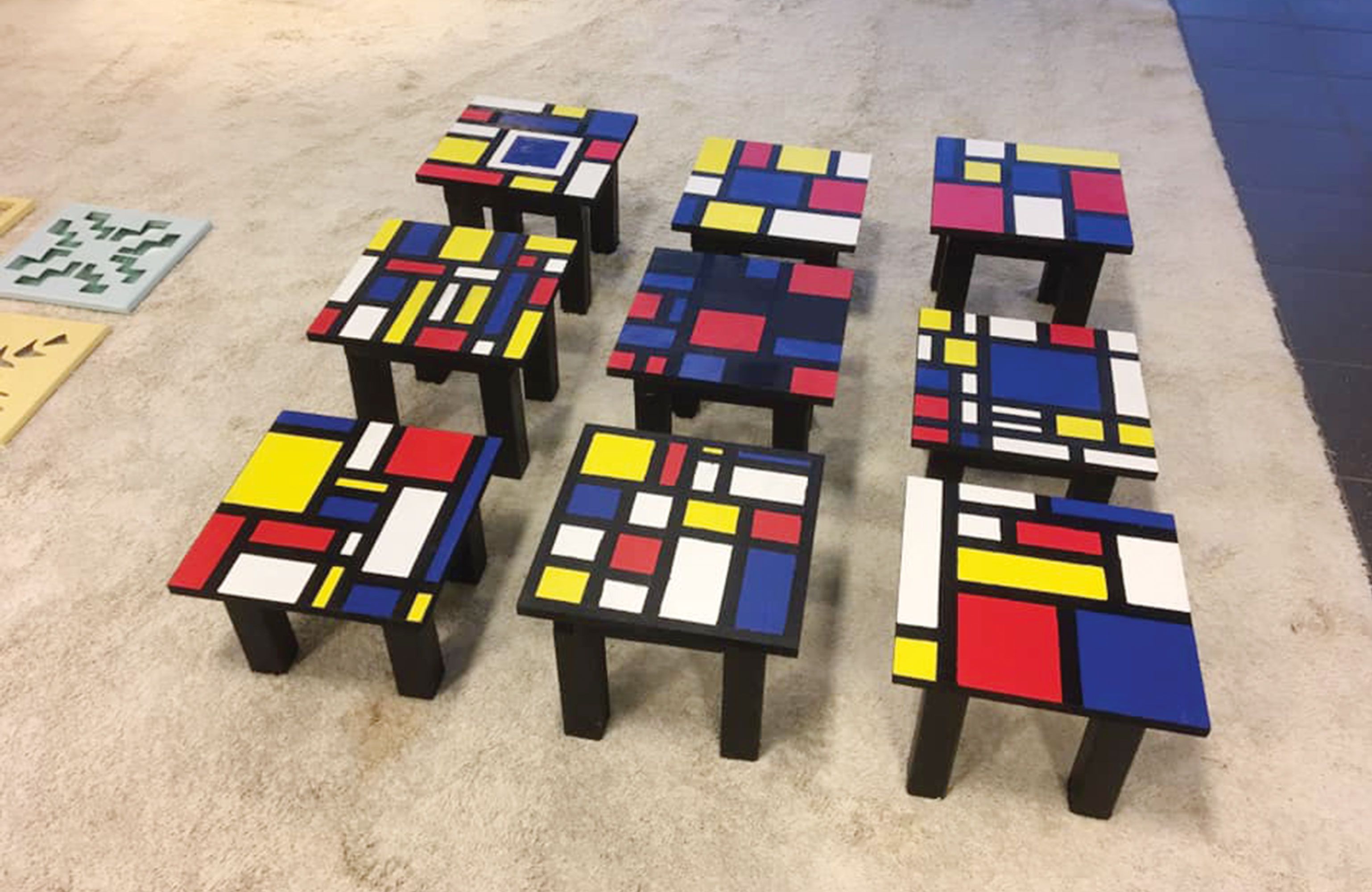 Kunstkrakk, laget av elever på 8. trinn. 