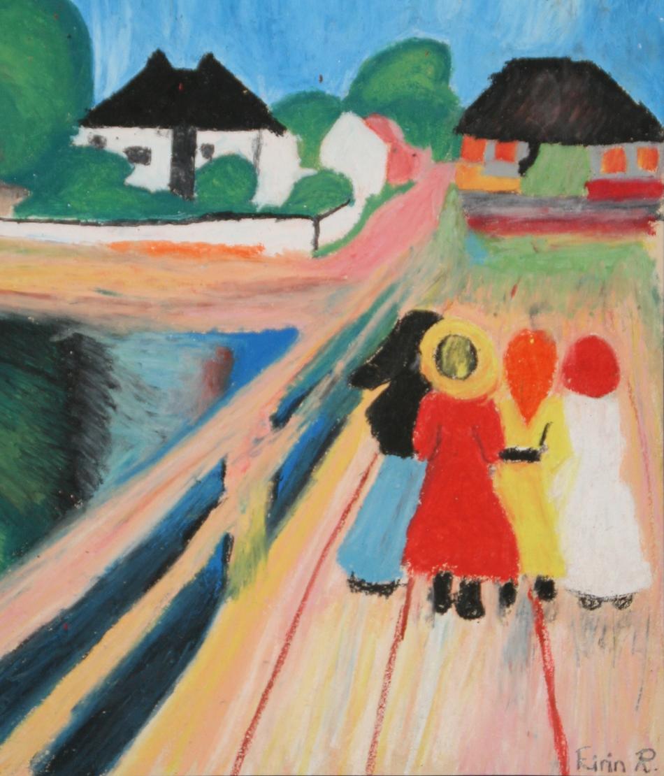 bilde inspirert av Munch