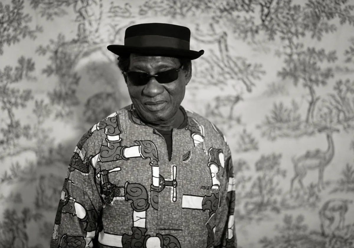 Ghanaian Highlife musician Ebo Taylor at Festival 7ème Vague in 2013