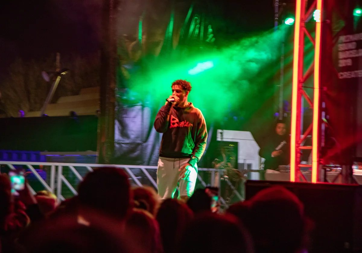 AJ Tracey performing at Primavera Sound