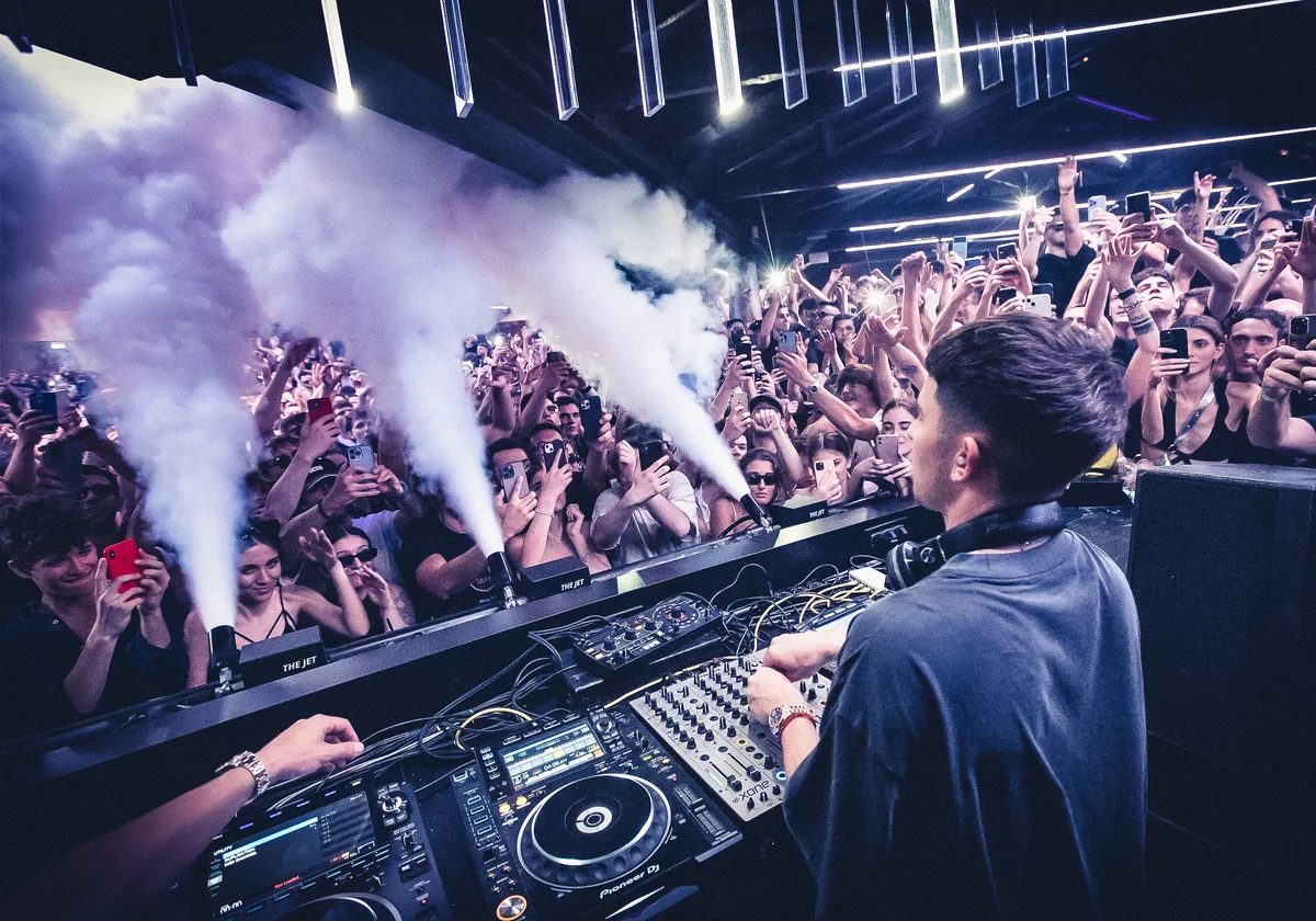 Michael Bibi performing at ilMuretto in Italy in 2022