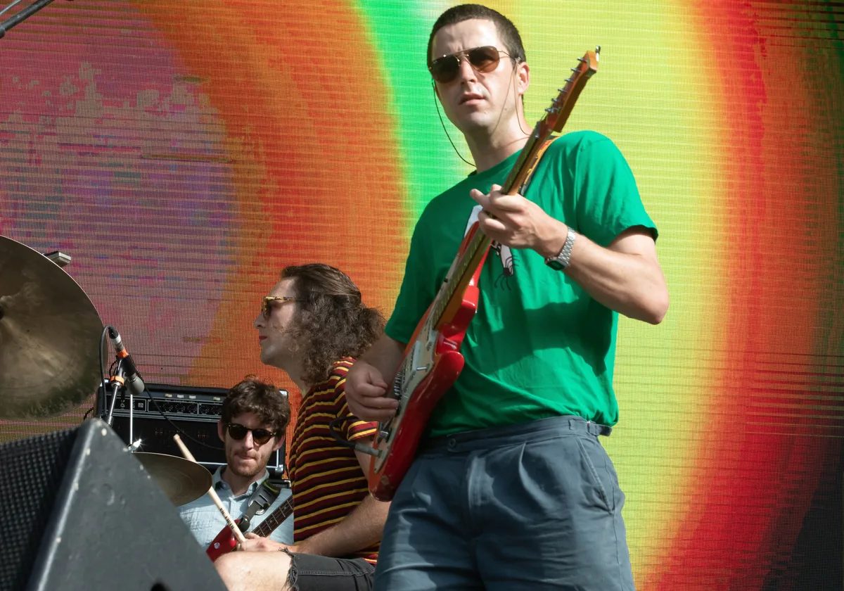 King Gizzard & The Lizard Wizard performing live in 2019
