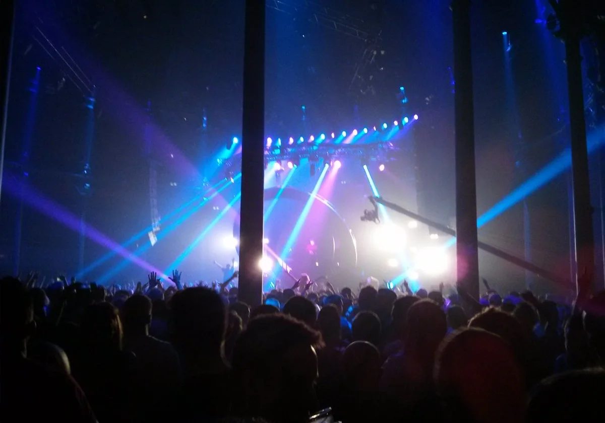 Sub Focus performing at the Roundhouse