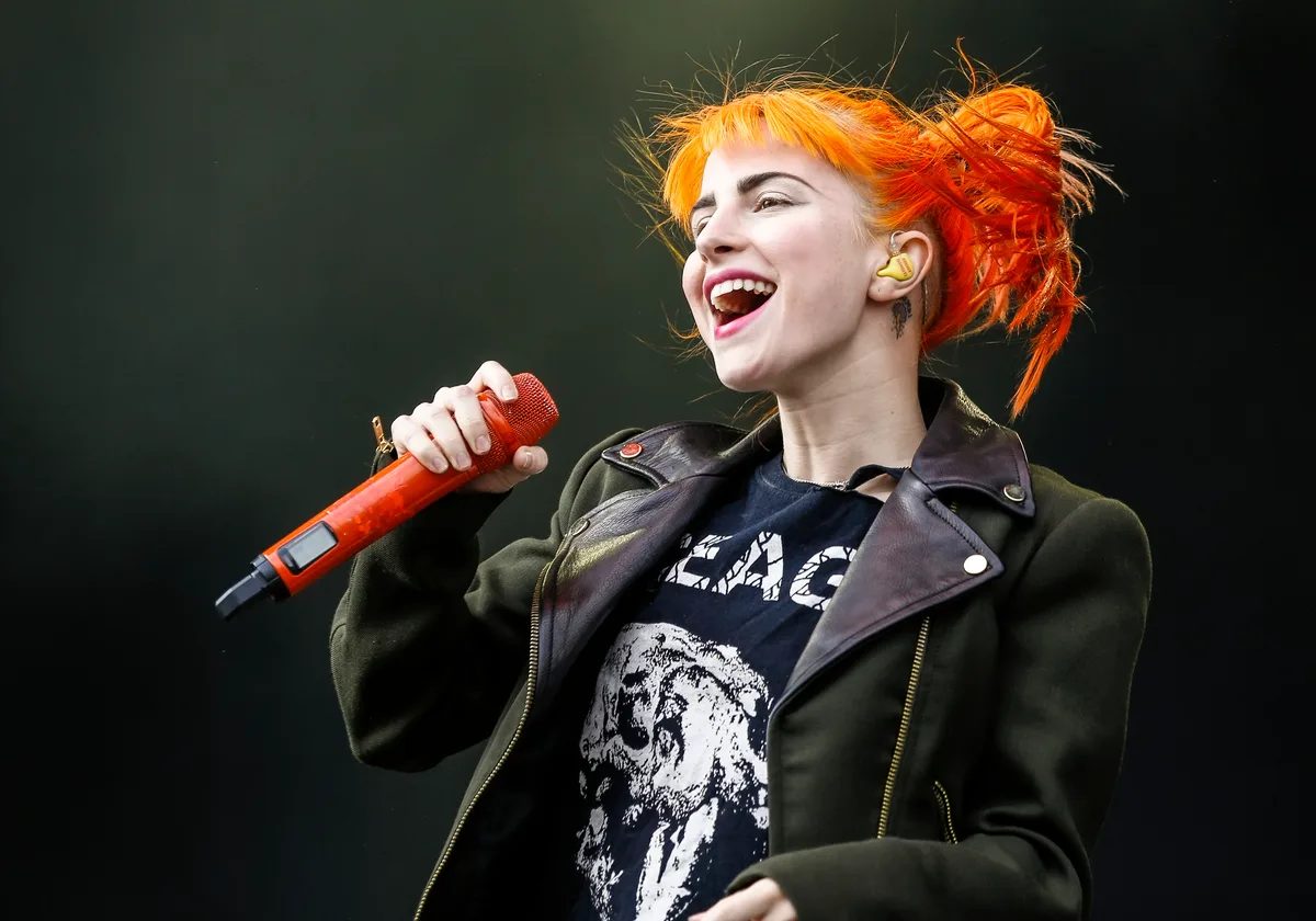 Hayley Williams of Paramore performing at Rock im Park in Nuremberg in 2013