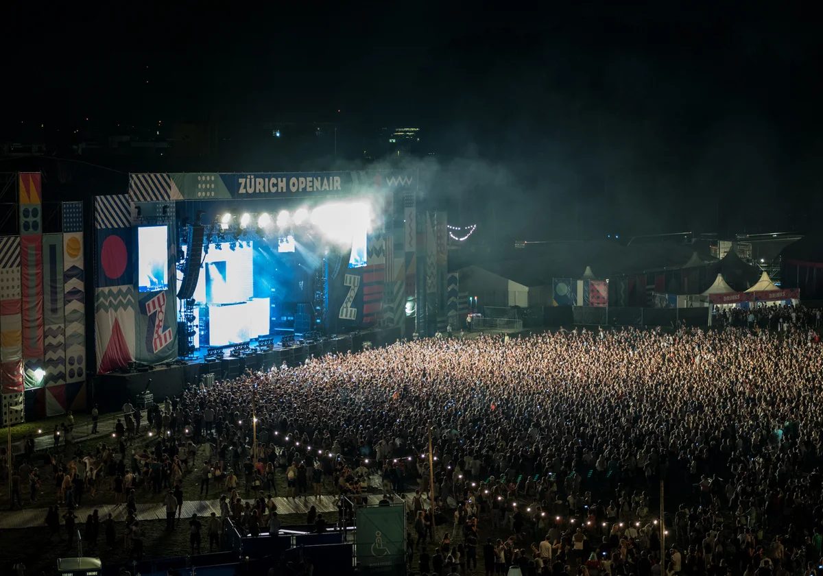 Kygo performing at Zürich Openair in 2017