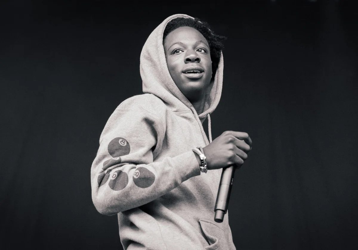 Joey Bada$$ performing at Hovefestivalen in 2013
